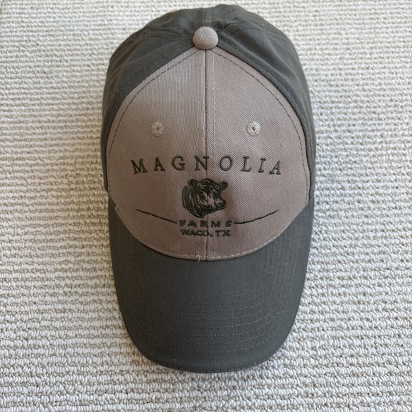 Cobra Other - Magnolia Farms Hat Cap Strap Back Green Tan Embroidered Waco Texas Cattle